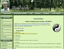 Tablet Screenshot of iljazacek.cz